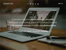 Tablet Screenshot of genotipo.com